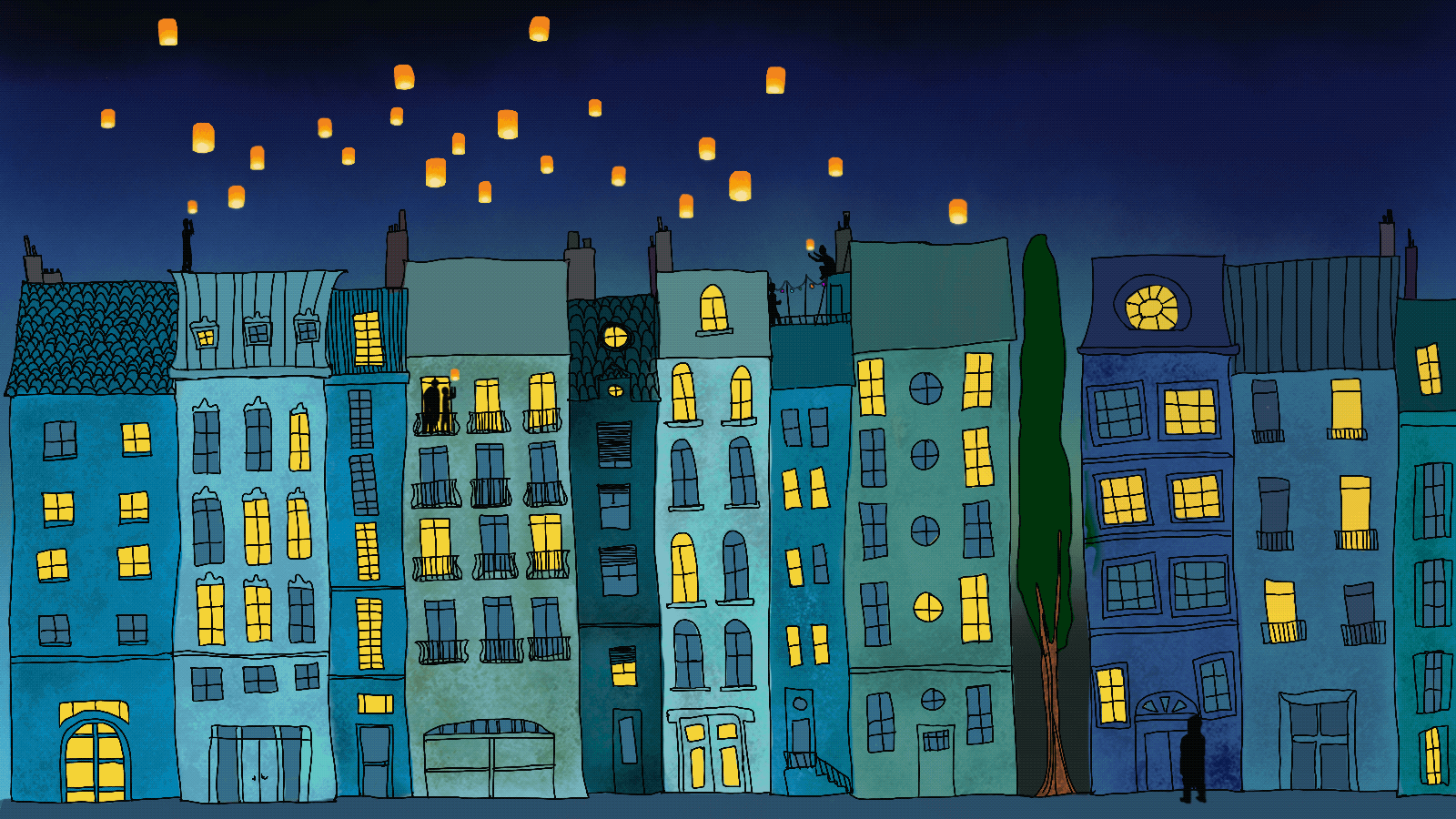 Geschenkspende – Lichter am Nachthimmel